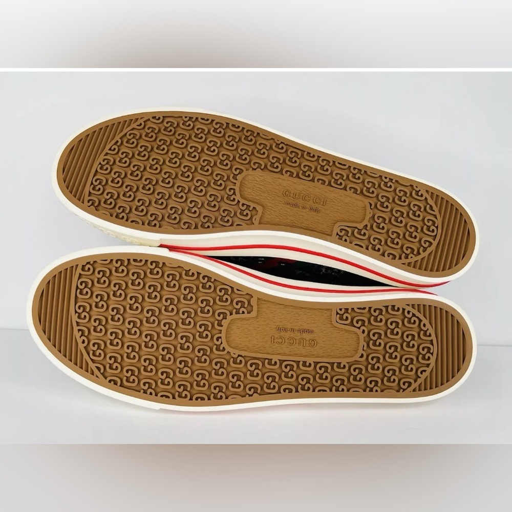 Gucci Tennis 1977 GG Supreme Jacquard Sylvie Sneakers G 13.5 - US 14 - EU 47.5 - Picture 8 of 11